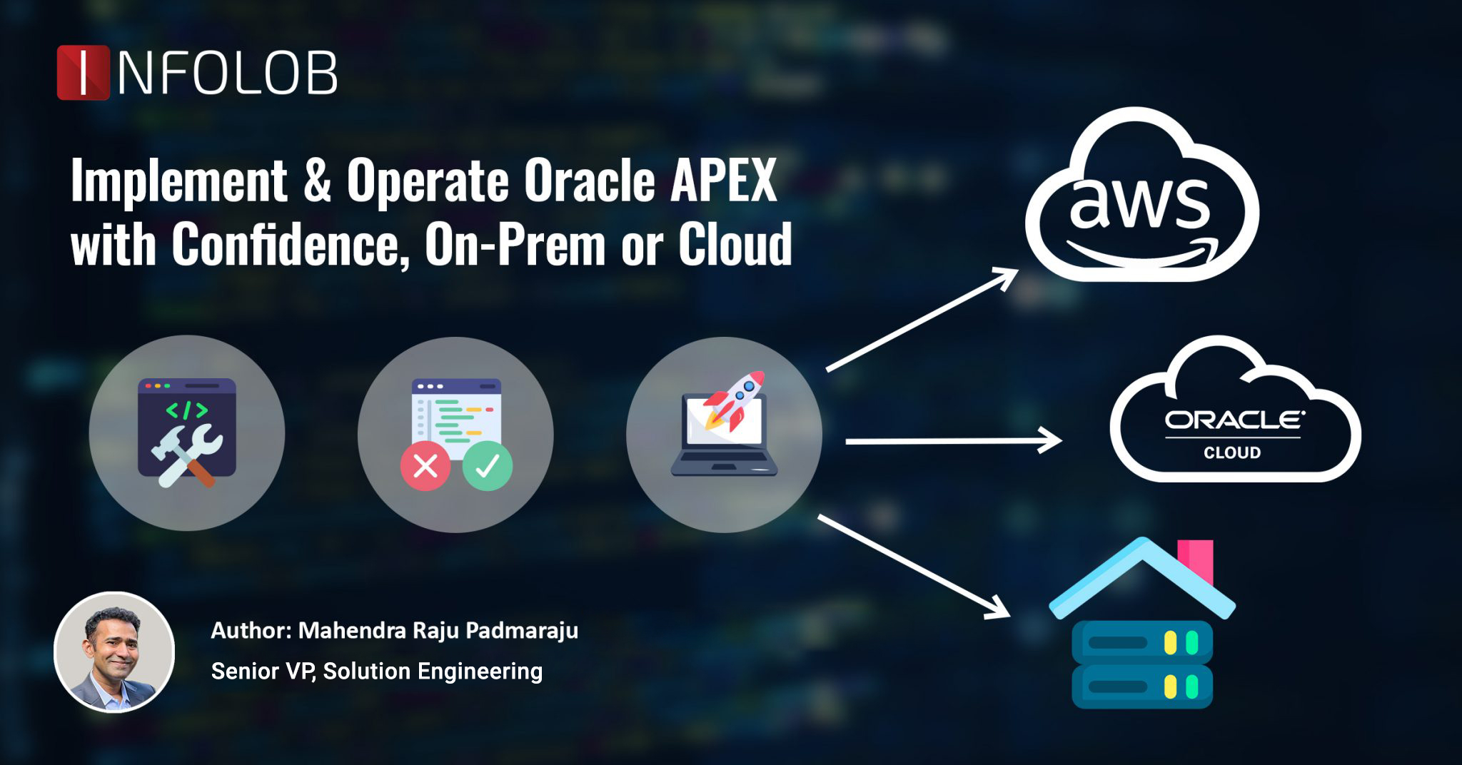 Premise or AWS to Oracle Cloud on October 10th at 12 PM CST! • INFOLOB  Global
